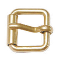 DVOS5235-12 SOLD BRASS ROLLER BUCKLE 